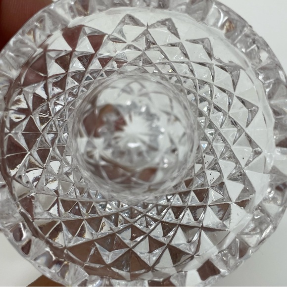 Vintage Bud Vase Princess House Crystal Glass Toothpick Holder - Picture 6 of 9